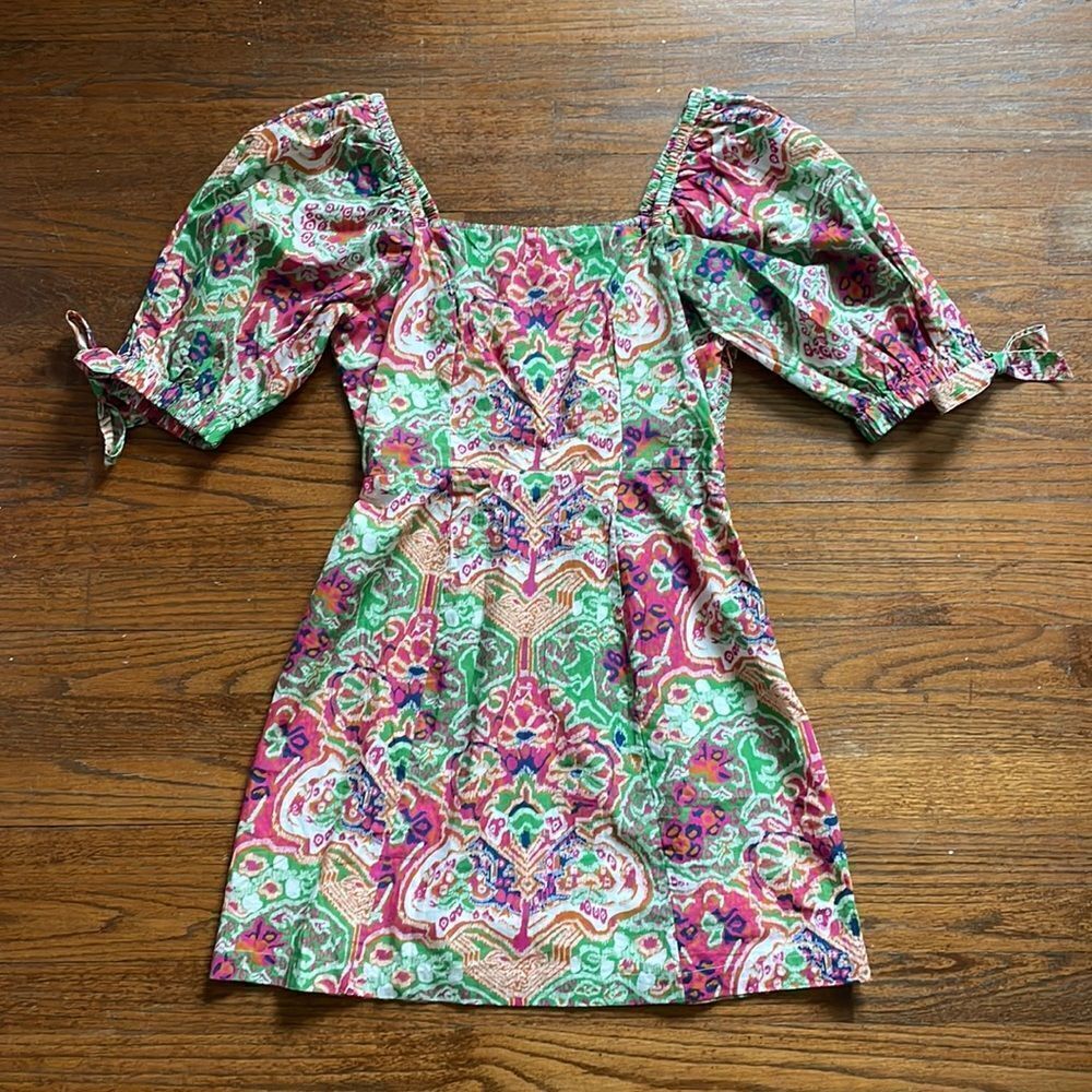 Cleobella Nadine Panama Mini Dress NWT